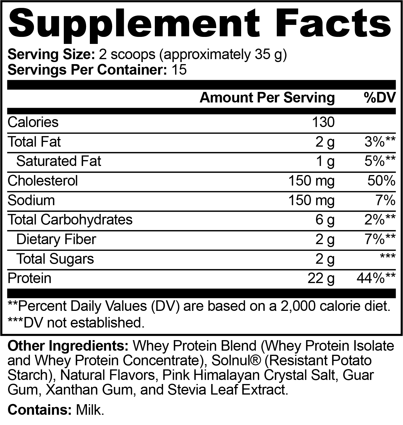 PRTYN  Performance Whey Protein Blend (Chocolate)