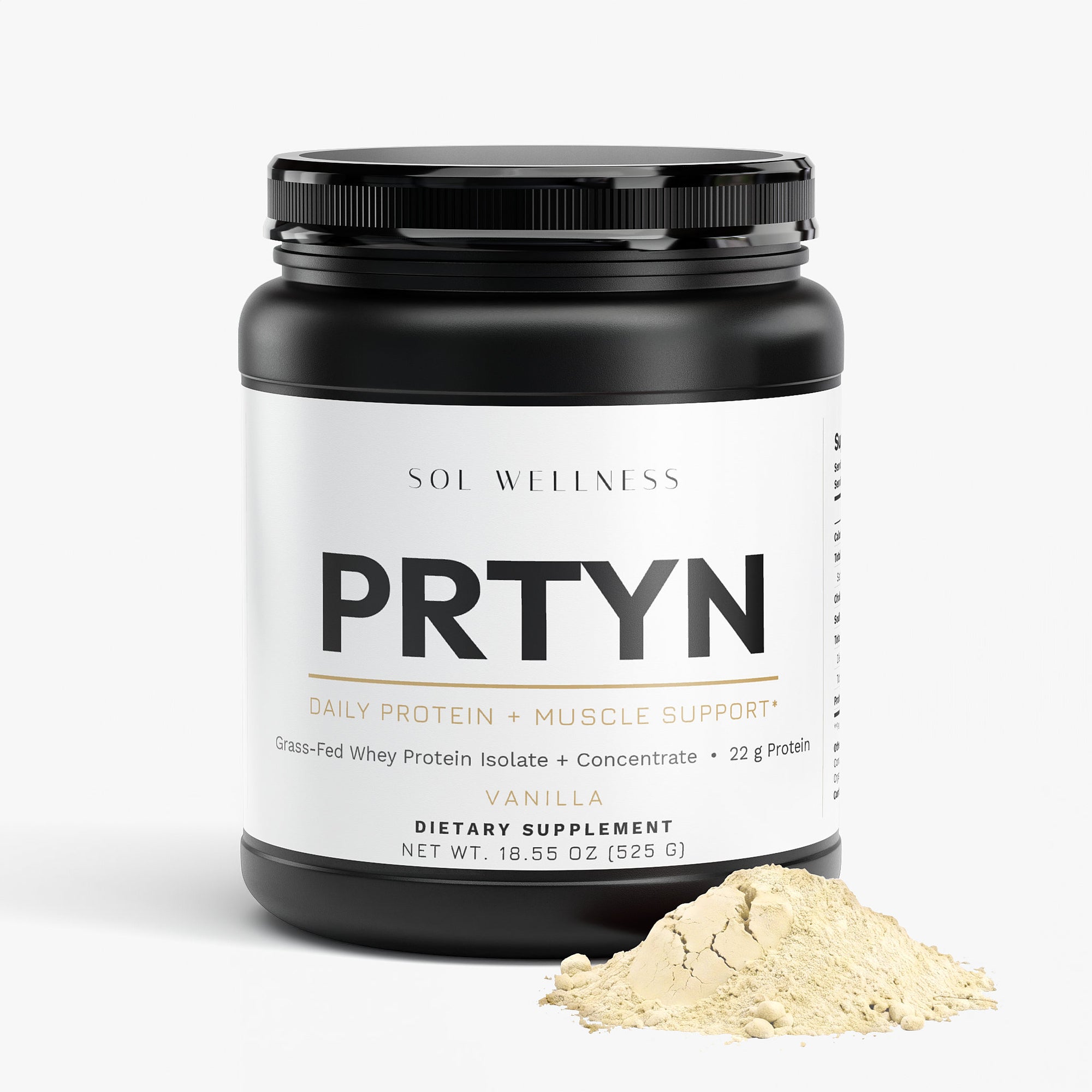 PRTYN Daily Protein + Muscle Support (Vanilla)