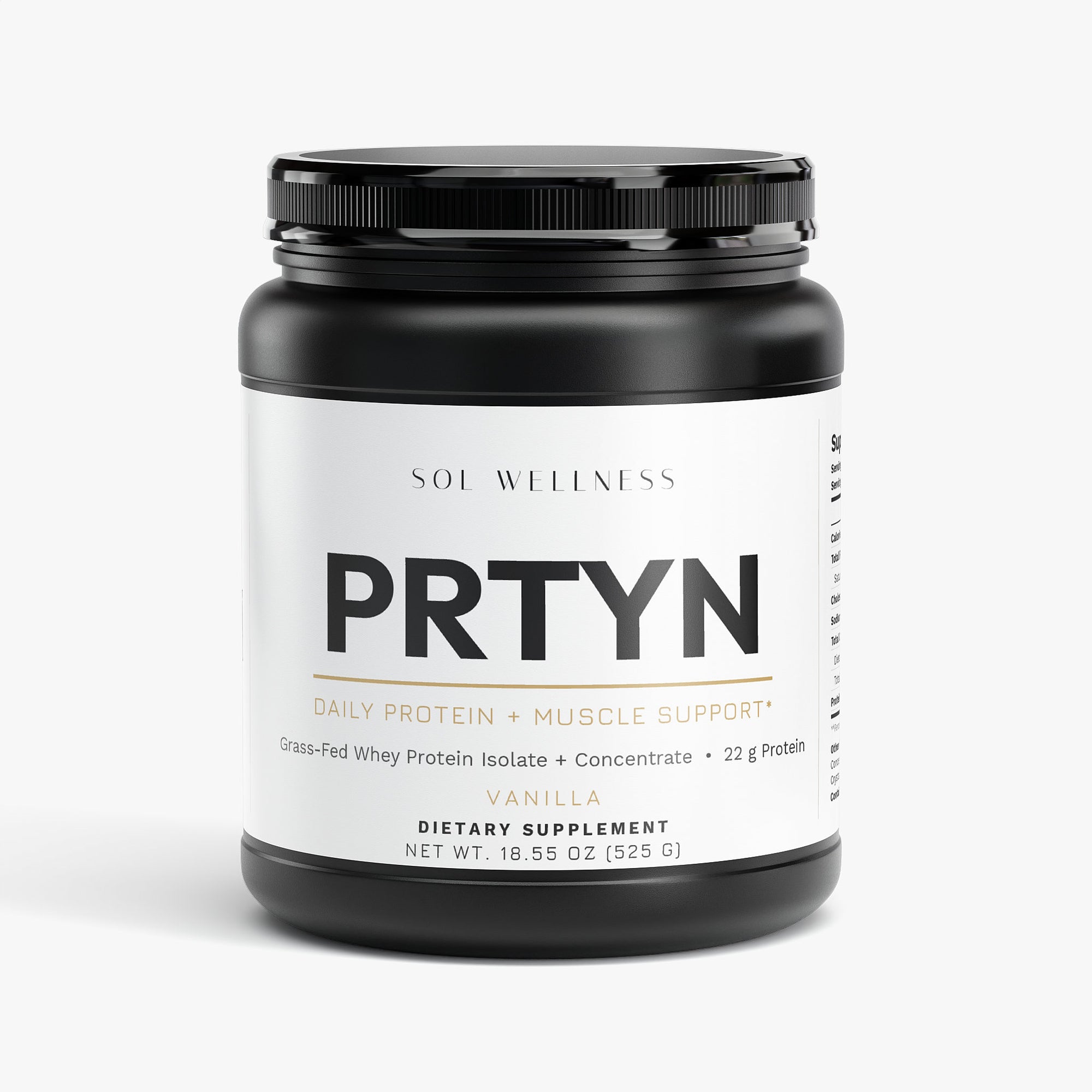 PRTYN Daily Protein + Muscle Support (Vanilla)