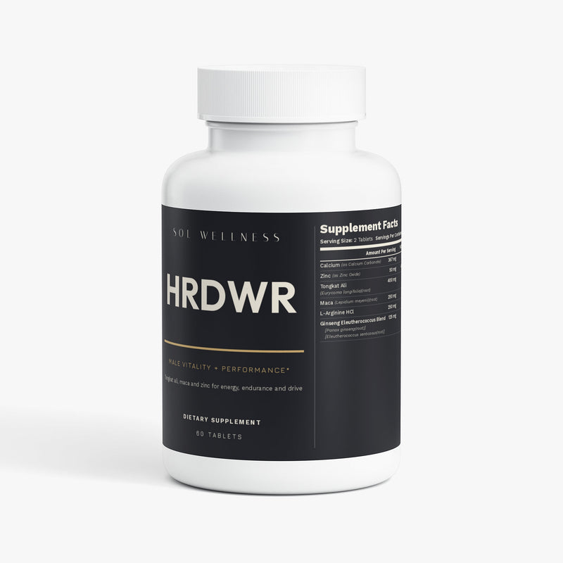 HRDWR Male Vitality + Performance