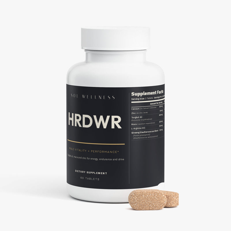 HRDWR Male Vitality + Performance