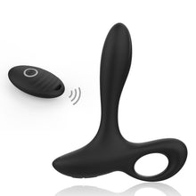 Vector prostate massager, body-safe silicone, side profile