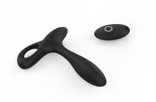 Vector prostate stimulator, body-safe silicone, full view