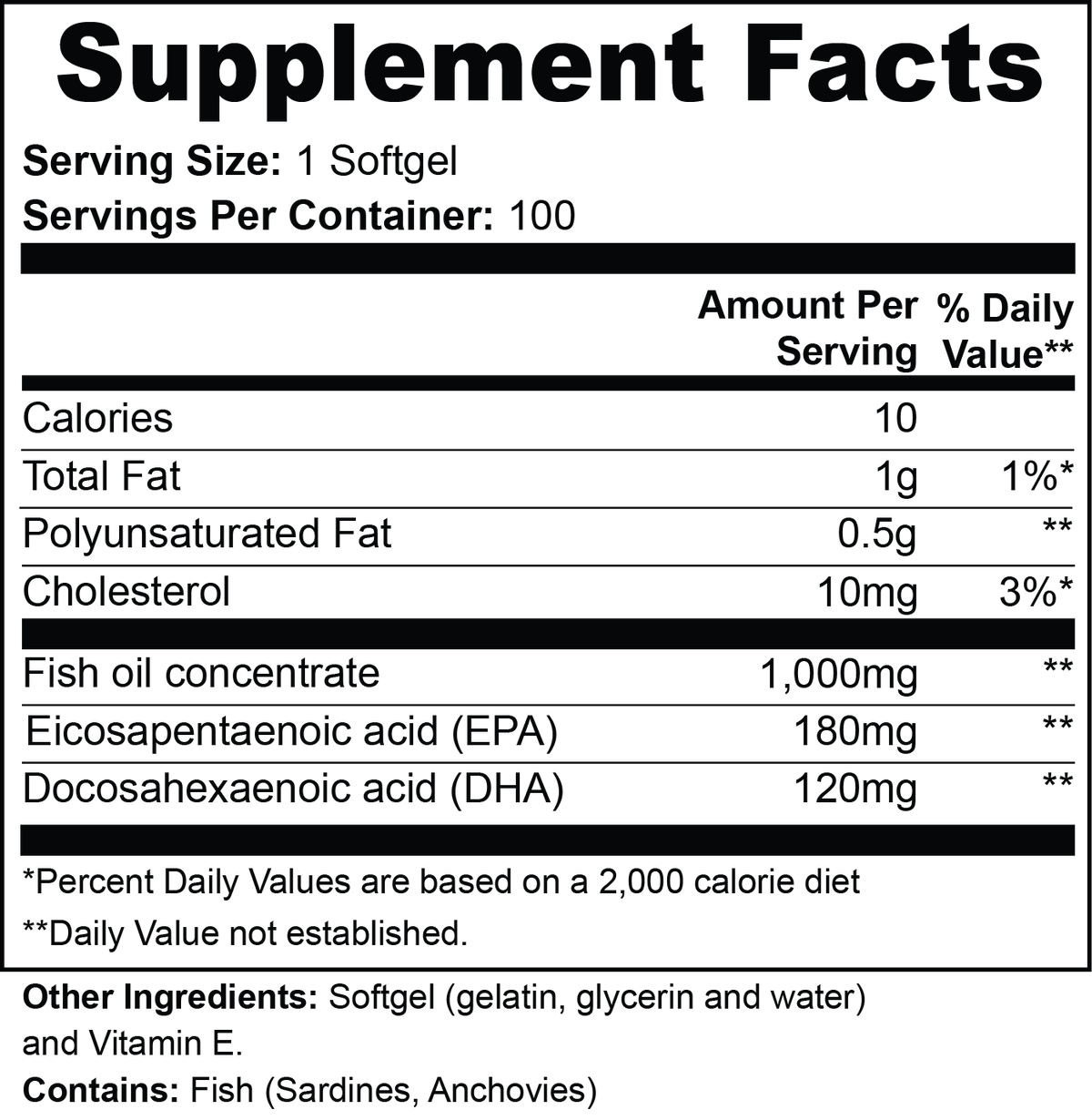 OM3GA Omega + Heart & Brain Support