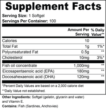 OM3GA Omega + Heart & Brain Support