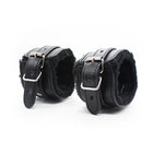 Trust leather bondage set, quick-release buckle detail