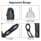 Onda remote-control vibrating plug, body-safe silicone, detail