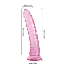 Form silicone dildo, body-safe material, side view