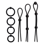Union vibrating cock ring for couples, stretchy body-safe silicone