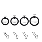 Union couples vibrating ring, body-safe silicone, detail view