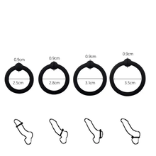 Union couples vibrating ring, body-safe silicone, detail view