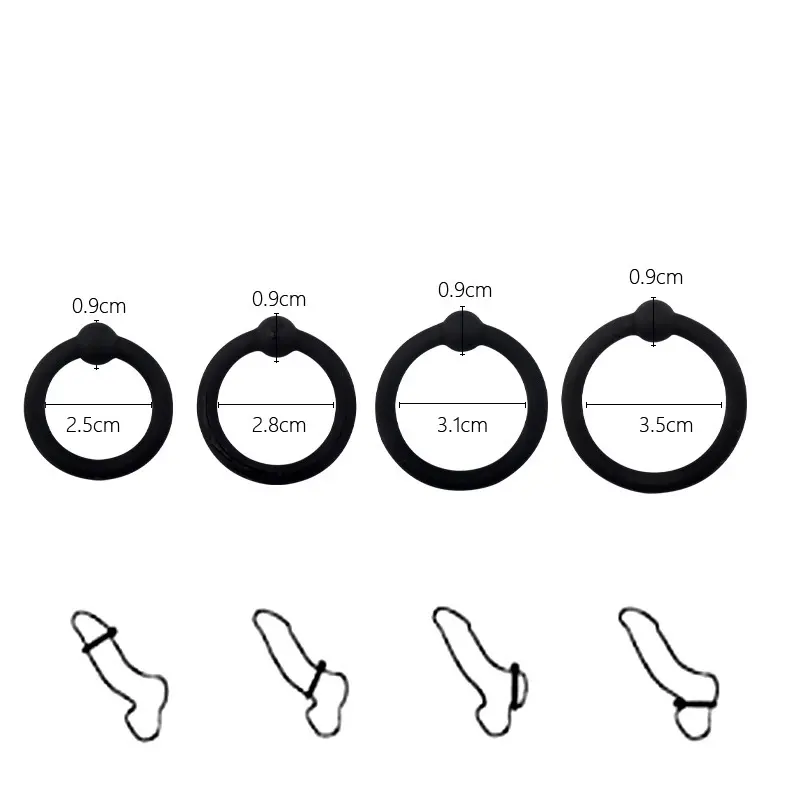 Union couples vibrating ring, body-safe silicone, detail view