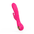 Pulse dual-motor rabbit vibrator, detail view of texture