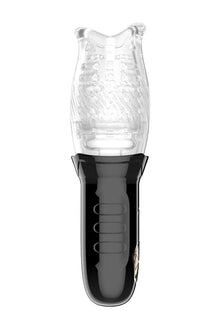 Solo stroker sleeve showing internal texture
